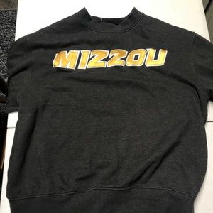 Mizzou jansport crew neck size medium